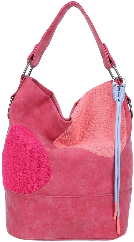 Fritzi aus Preußen handtas Olga Limited Happy Flocked Hand Bag Soft Berry roze