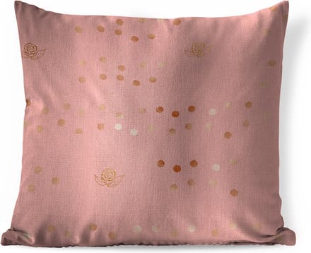 Sierkussens - Kussentjes Woonkamer - 60x60 cm - Roos - Roze - Patronen