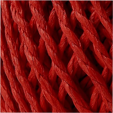 Papier Garen, dikte 2,5-3 mm, rood, 150 gr, 40 m/ 1 bol