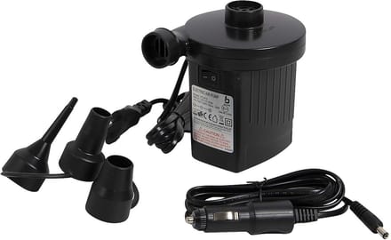 Bo-Camp Elektrische pomp luchtbed - 12 en 230 Volt - 230 Liter/min