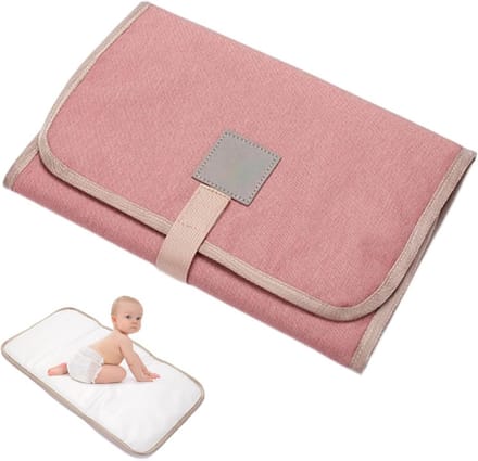 Draagbare Aankleedmat voor Baby's - Waterdicht, Wasbaar en Comfortabel Verschoningskussen Onderweg