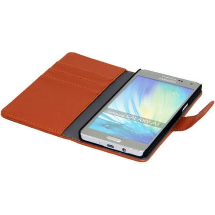 Gecko Covers Robuuste Wallet cover voor Samsung Galaxy A5 - bruin