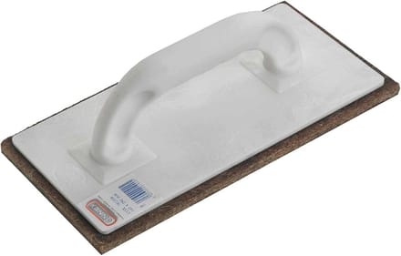 Raspplank kunststof 14 x 28 cm met viltlaag 10 mm