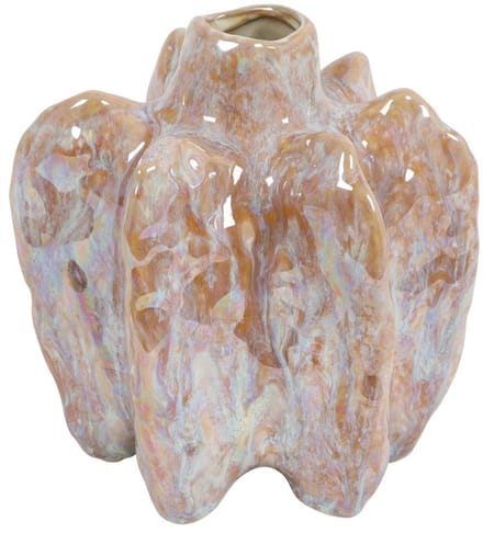 Vaas geel 14,7x12,5x15cm
