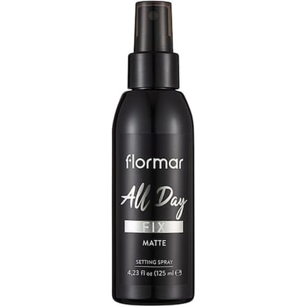 Flormar Primer & Fixer All Day Fix Matte Setting Spray Fixing sprays powders Dames 125 ml