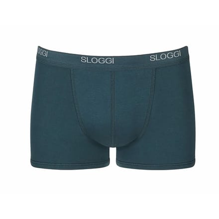 sloggi men Basic Heren Boxershort korte pijp - Night Blue - Maat M