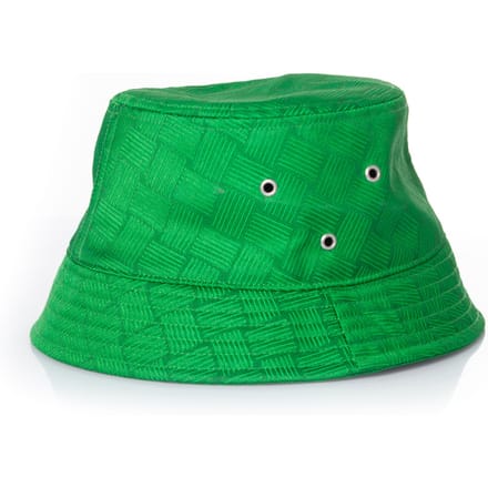 Bottega Veneta groene intrecciato vissershoed