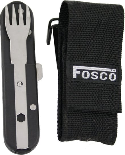 Fosco Outdoor Bestek - Zwart - Inklapbaar