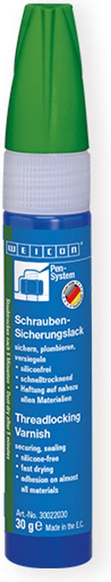 WEICON Borg- en Verzegelingslak Groen - 30gr