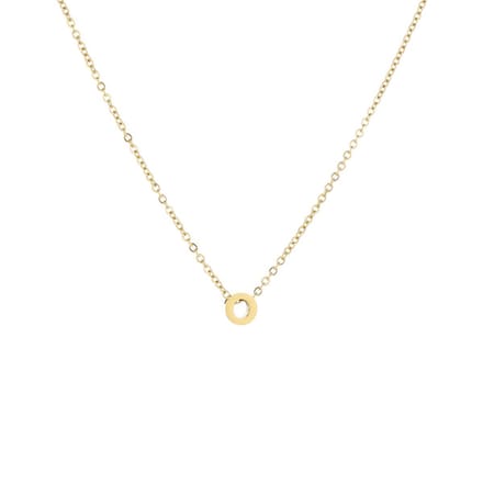Letter-Ketting-O-Goud