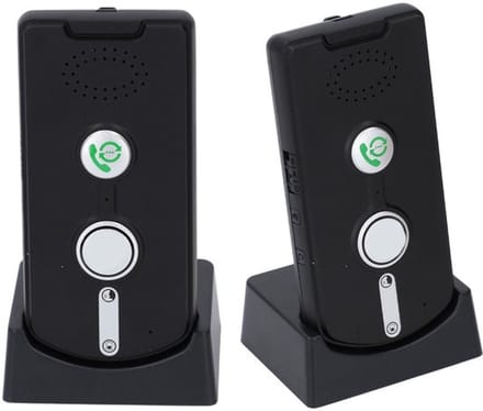 Allecto - Spraakintercom - Draadloos deurbelsysteem - Handsfree