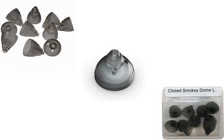 Phonak Smokey Dome Closed Large 10 stuks