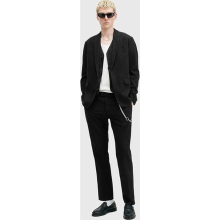 AllSaints Heron Blazer Black Maat: 42 | Blazers Outlet | Heren | Zwart