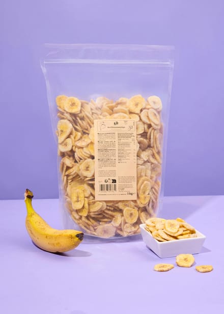 Bakbanenenchips zonder suiker 1 kg