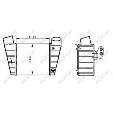 Intercooler NRF 30544