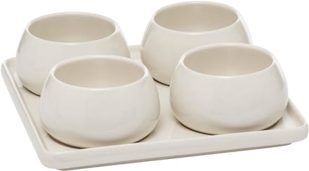 Secret de Gourmet Nora Aperitief set - 5-delig - Wit