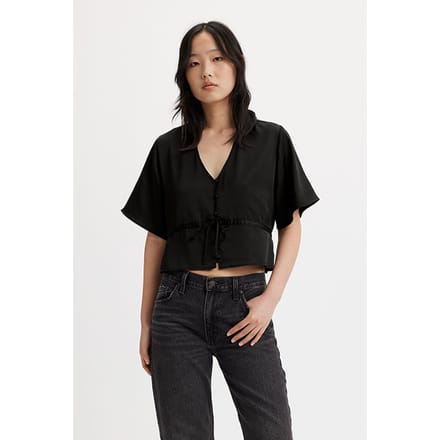 Levi's Lindy Blouse Black Taglia: XS | Magliette intime Outlet | Donna | Nero