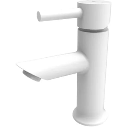 Essebagno Toiletkraan Luisa - Wit Mat - 7,5cm