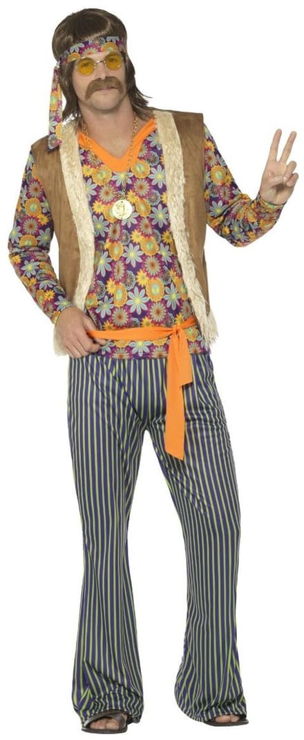 Jaren 60 Zanger Kostuum Floyd - Maat S