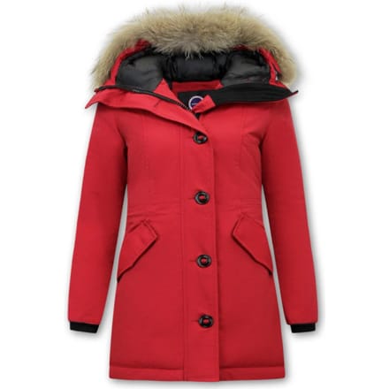 Matogla Winterjas met bontkraag groot