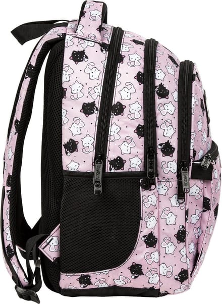 BackUP Rugzak Sweet Kittens - 39 x 26 x 20 cm - Roze