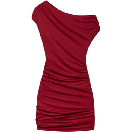 Mini jurk Ria gedrapeerd vrouw Aniye By omerale shock
