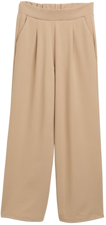 Tom Tailor Denim - Broek met wijde pijpen - Maat M - tan brown
