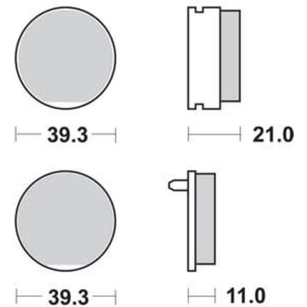 Remblokset TRW MCB502