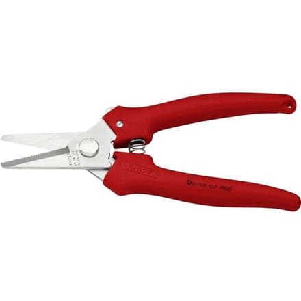Knipex 95 05 140 Combi-kabelschaar voor kunststof- en rubberprofielen