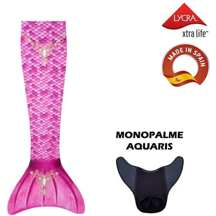Zeemeermin kostuum met monovins Aquaris Kuaki Mermaids
