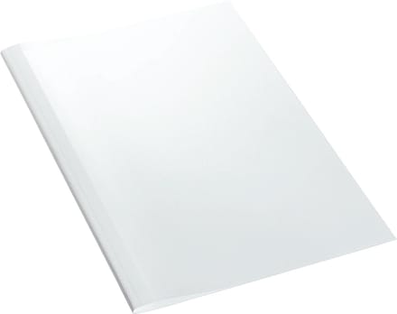 LEITZ thermobindmappen A4 3mm wit linnenstructuur