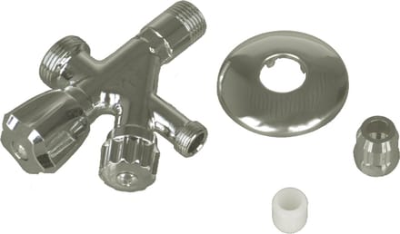 UNIVERSEEL - COMBINATIE SHELL-KRAAN+AANSLUITING WASMACHINE -