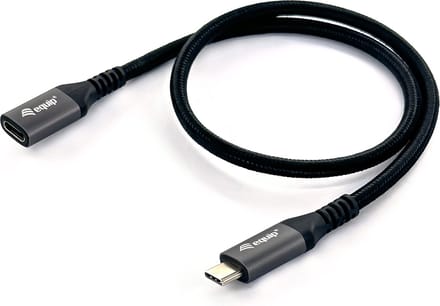 USB-kabel 0,5 meter USB 3.2 Gen 2 (3.1 Gen 2) USB C Zwart