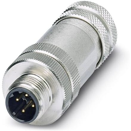 Phoenix Contact 1521258 Sensor/actuator dataconnector M12 Aantal polen (sensoren): 4 Stekker, recht 1 stuk(s)