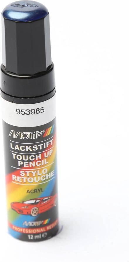 Motip 953985 - Auto lakstift - Blauw Metallic - 12 ml