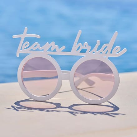 Team Bride Zonnebril