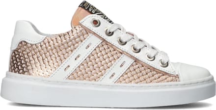 Jochie & Freaks Evelyn Sneakers Meisjes - Leren Sneaker - Wit - Maat 32
