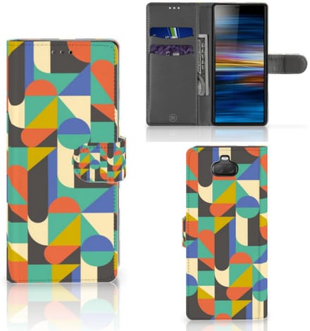 Sony Xperia 10 Telefoon Hoesje Funky Retro