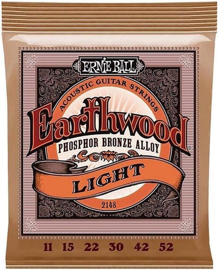 Ernie Ball Earthwood EB-2148 Phosphor Bronze Snarenset Akoestisch 11-52