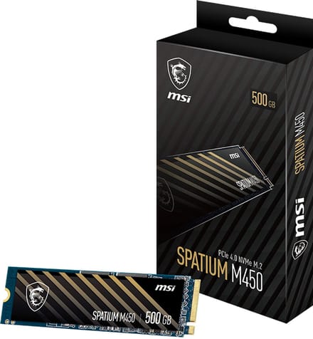 SPATIUM M450 PCIe 4.0 NVMe M.2 500GB V1