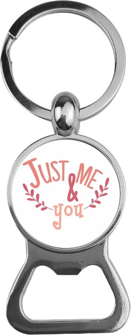 Bieropener Glas - Just Me And You