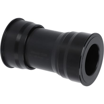 BB386 Fiets Bottom Bracket Aluminiumlegering DUB Pers-in met Ringen Fiets Middenas voor Vervanging black