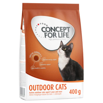 400g Outdoor Cats Concept for Life Kattenvoer