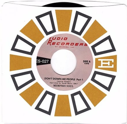 Memphis Soul - Don't Down Me People (7" Single)