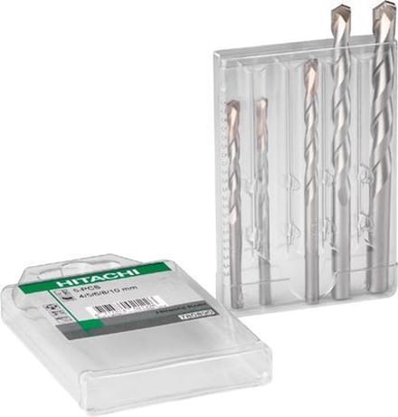 HiKOKI BORENSET STEEN/BETON MULTIPACK 4/5/6/8 EN 10 MM 780890