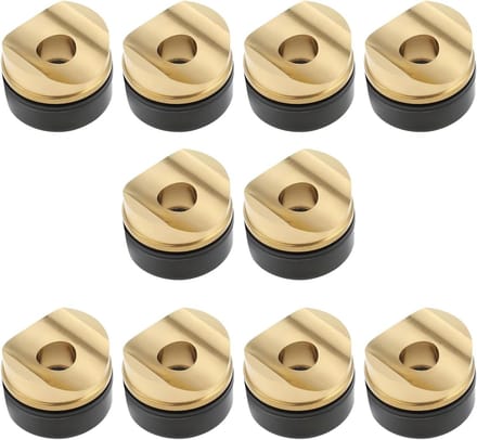Dailygoods- Sproeier Tip Pakkingen 10 Stuks - Messing/Seal