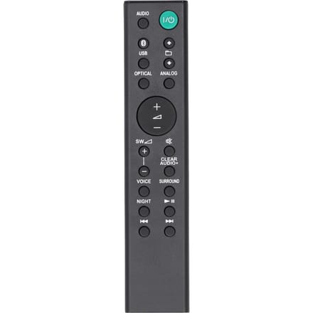 Afstandsbediening voor Sony rmtah103u htct80 sact80 htct80 sact80 TV Video Home Stereo Accessoire black
