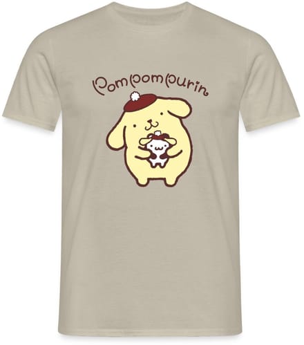 Pompompurin Met Muffin Verkleed Als Pompom Purin T-Shirt Heren