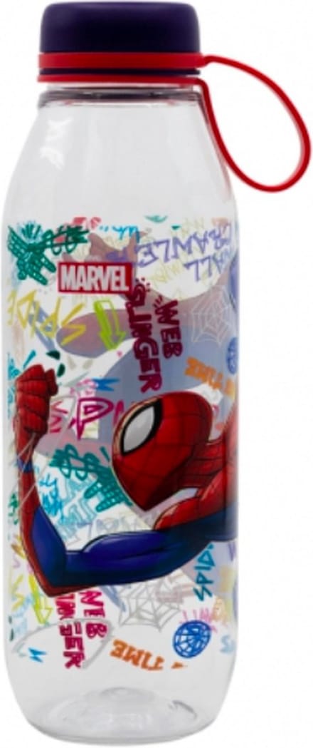 Spiderman tritan drinkfles Graffiti  22 cm hoog - 650 ml