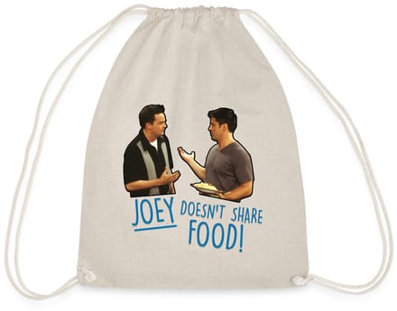 Friends Joey Doesn't Share Food Chandler Gymtas